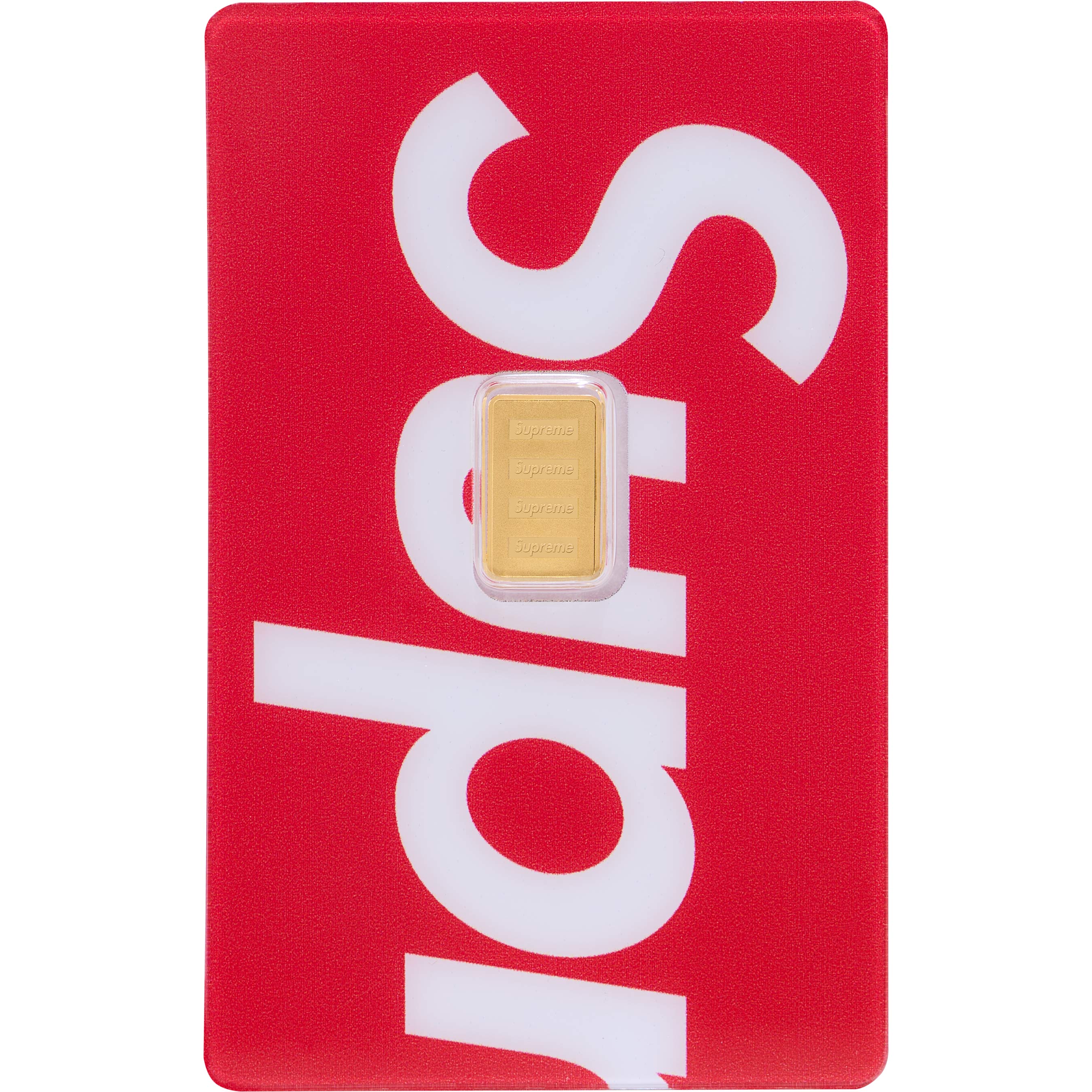 Supreme®/PAMP Suisse 1 g Gold Bar view 2